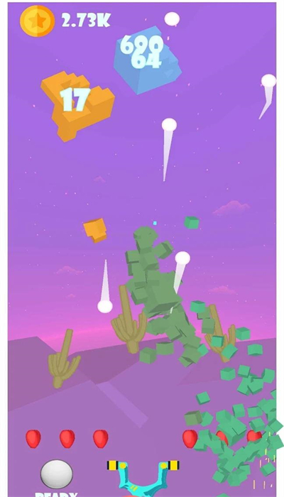 弹破方块的图册