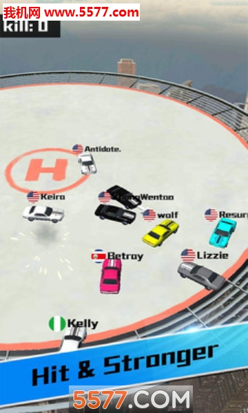 汽车大碰撞：屋顶之战(Carbumper.io游戏)的图册