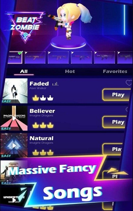 僵尸射手节奏与枪(BeatZombie)的图册