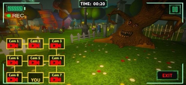 公园之夜恐怖生存的图册