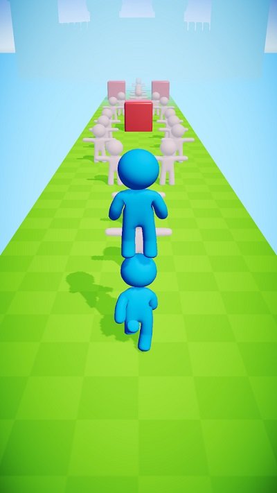 人类堆叠冲突游戏的图册