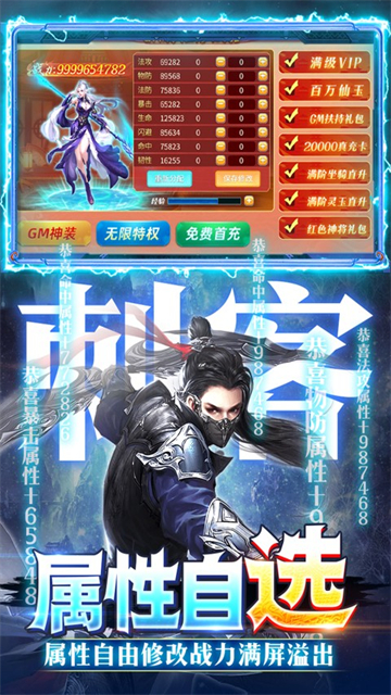 仙神之怒GM修改器的图册