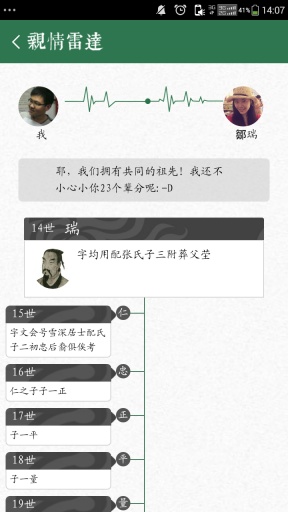 口袋家谱的图册