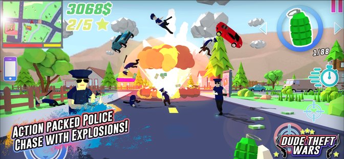 沙雕模拟器游戏(DudeTheftWars)的图册