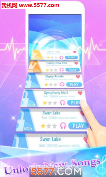 钢琴节奏大师音符雨安卓版的图册