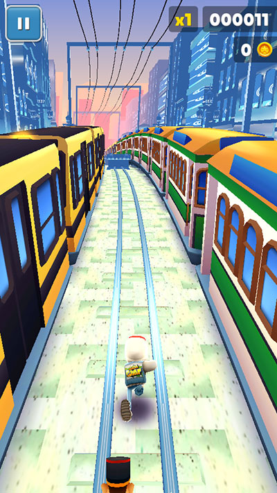 地铁跑酷海绵版的图册