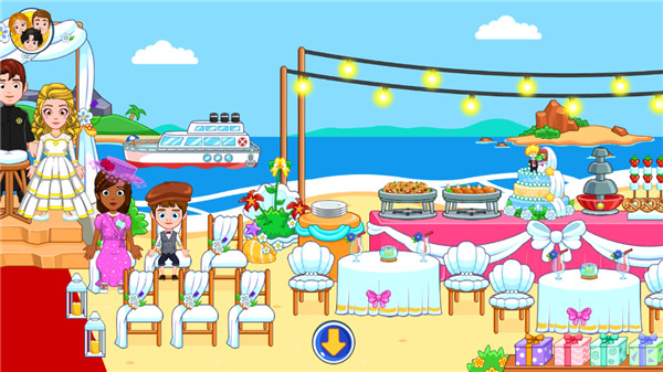 我的城市婚礼派对游戏最新版的图册