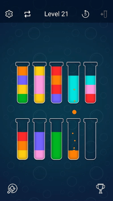 史莱姆排序游戏(slimesort)的图册