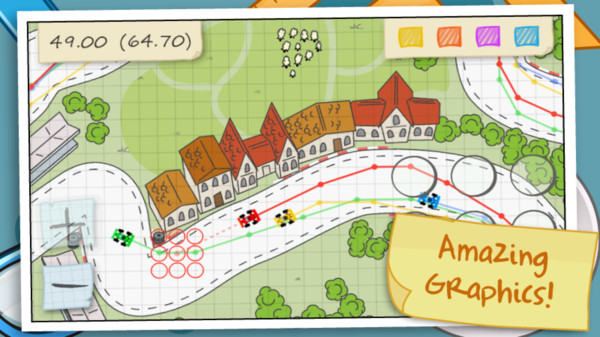 纸上赛车的图册