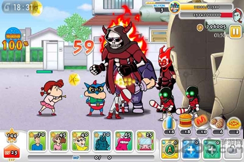 蜡笔小新防御中文破解版的图册