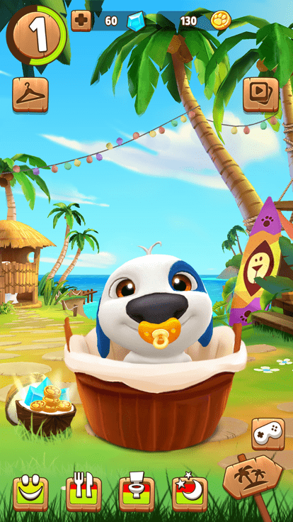 我的汉克狗游戏国际版(我的汉克狗海岛MyTalkingHank:Islands)的图册