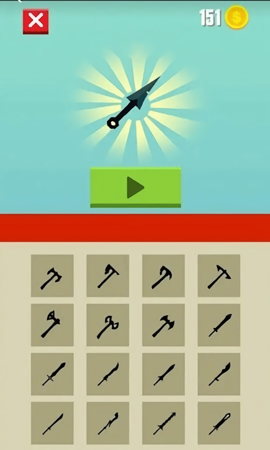 飞刀挑战大作战游戏的图册