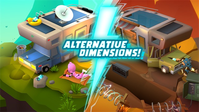 微型机器人传送门逃脱的图册