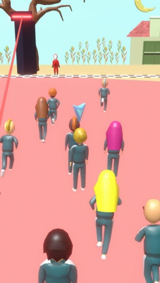 鱿鱼游戏战争舞台的图册