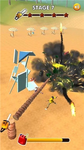 有趣的伐木工的图册