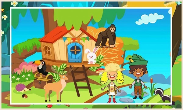 朵拉小镇动物园中文汉化版的图册