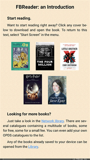 FBReader的图册