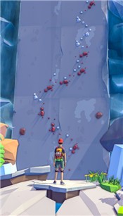 男孩的攀登冒险的图册