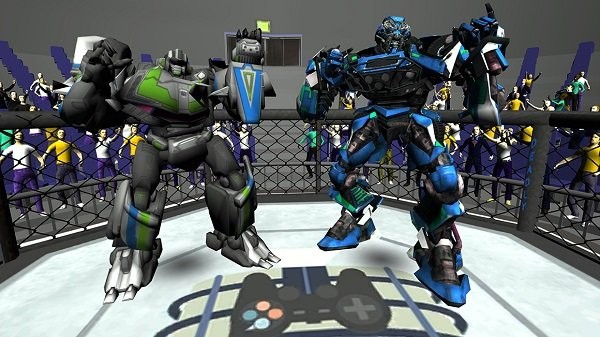 机器人连环拳击游戏的图册