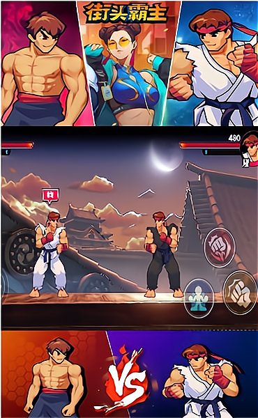 街头霸主手游的图册