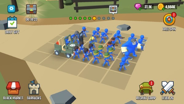 棍棒部队游戏的图册