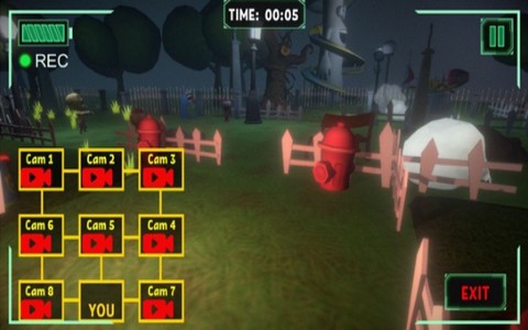 公园之夜恐惧生存的图册