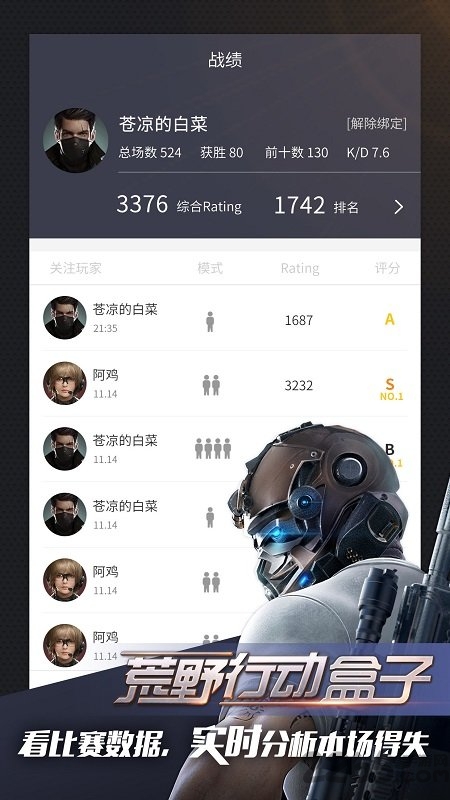 荒野行动游戏盒子的图册