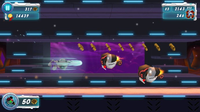 机器人未来跑酷游戏的图册