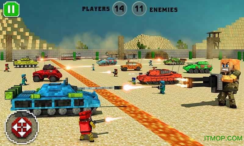 像素军队攻击3D内购破解版的图册