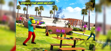 泳池派对射击手游的图册