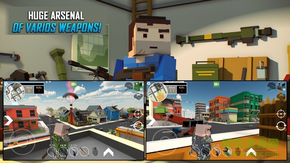 像素吃鸡战3d的图册