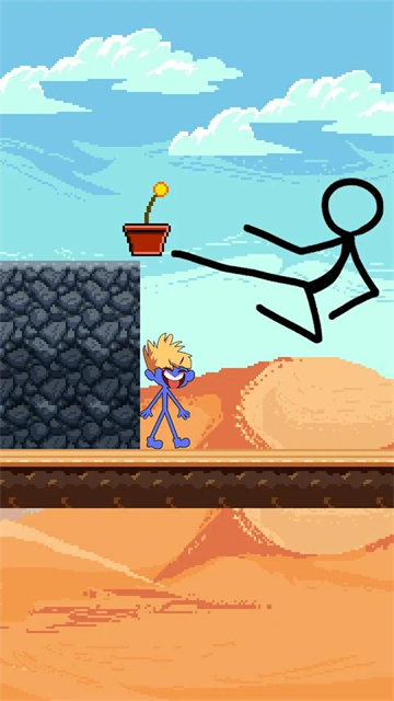 火柴人画巨魔拼图的图册