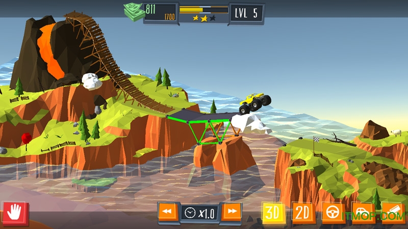 造座桥中文内购破解版(Buildabridge)的图册