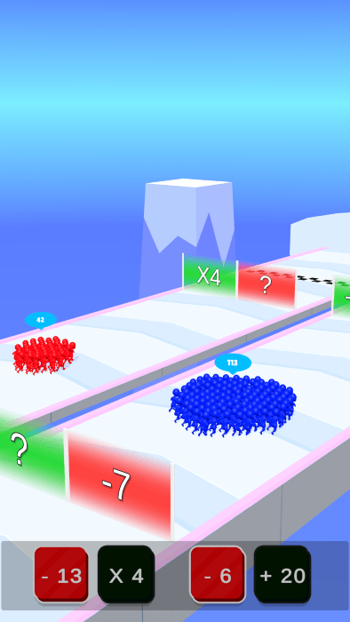 棘手的人群赛跑者游戏的图册