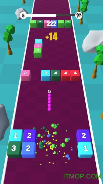 贪食蛇闯方块3D的图册