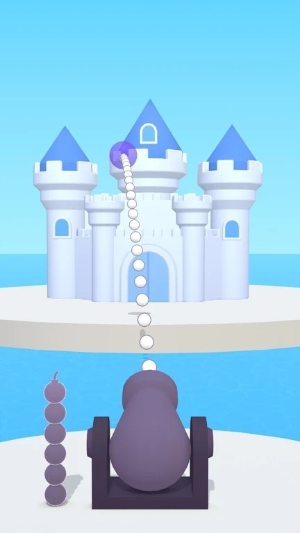 发射炸毁城堡的图册