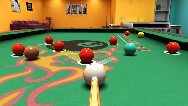 真实3d台球明星之路官方版的图册
