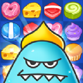 匹配3益智游戏：甜蜜怪兽