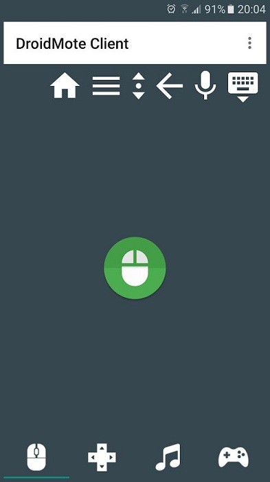 DroidMoteClient远程控制电脑软件的图册