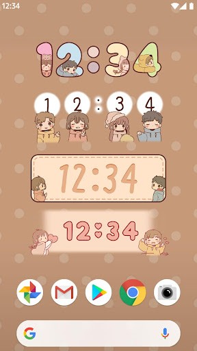 数字时钟小工具app的图册