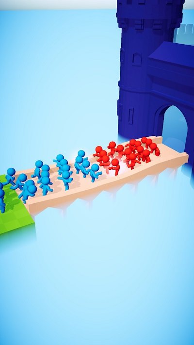 人类堆叠冲突游戏的图册