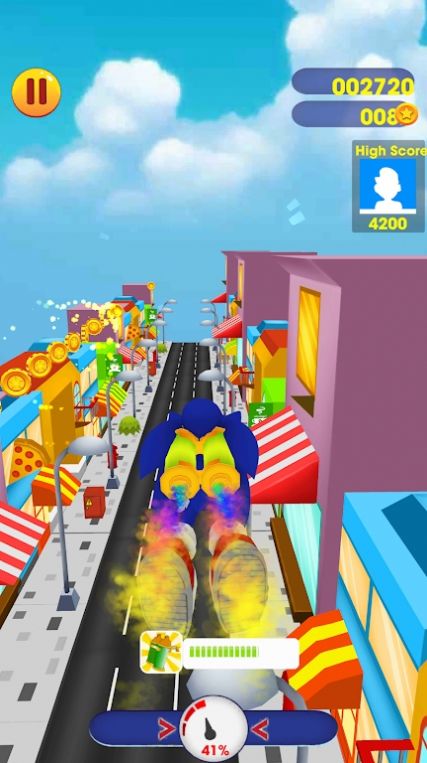 蓝刺猬竞速赛的图册