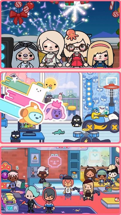 托卡小镇库洛米世界游戏的图册