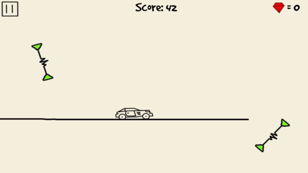 卡通画线汽车的图册