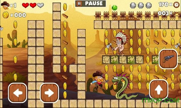 牛仔冒险内购破解版(westernman)的图册