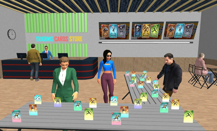 TCG卡牌销售模拟器的图册