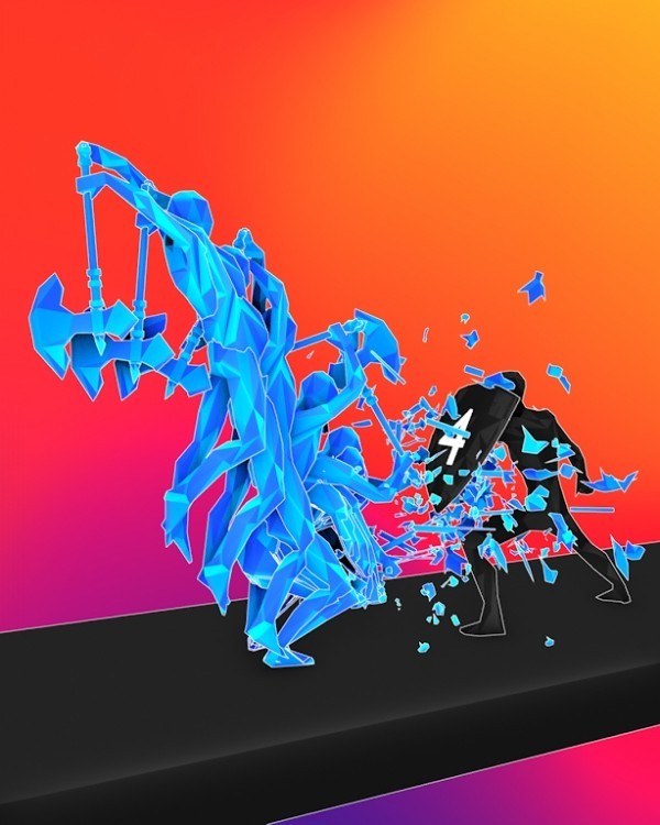 重叠人跑酷的图册