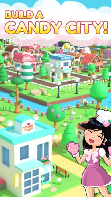 糖果城合并疯狂游戏的图册
