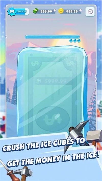 压碎冰块游戏(tapmoneycrushicecube)的图册