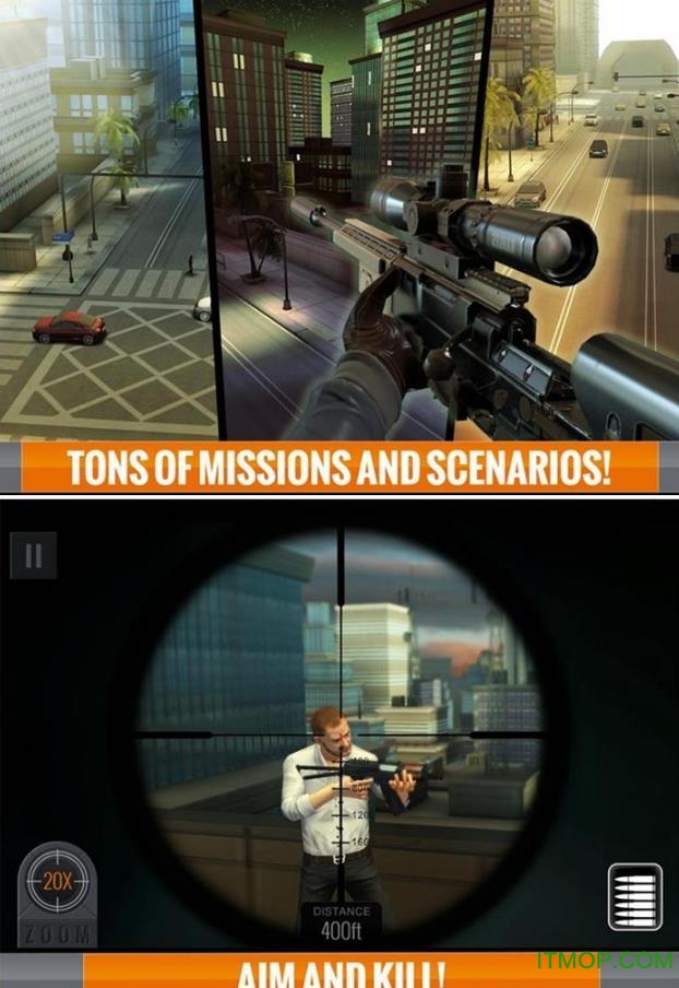 3D狙击刺客自由猎杀中文破解版的图册